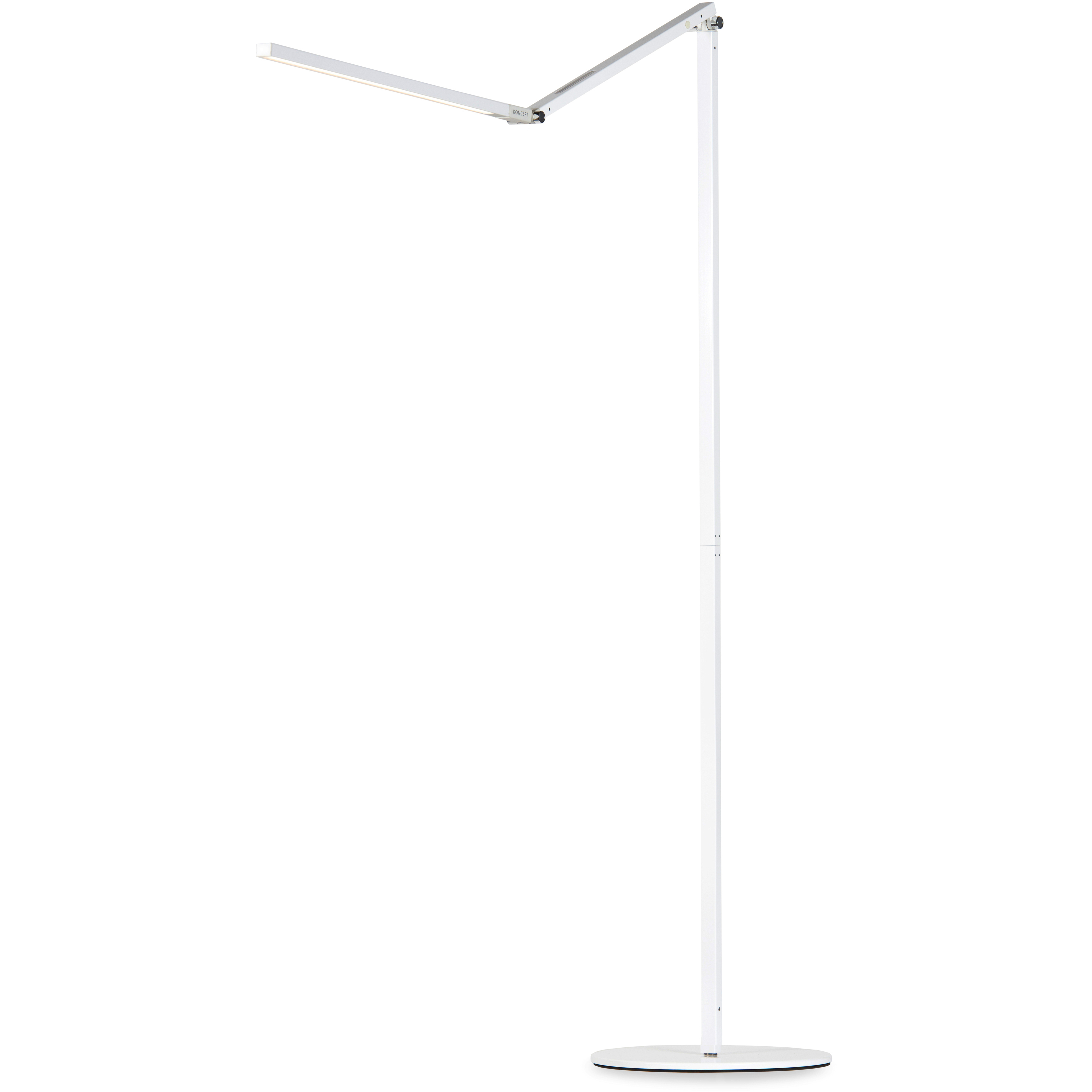 Z-Bar 32.7 inch 7.50 watt White Floor Lamp Portable Light